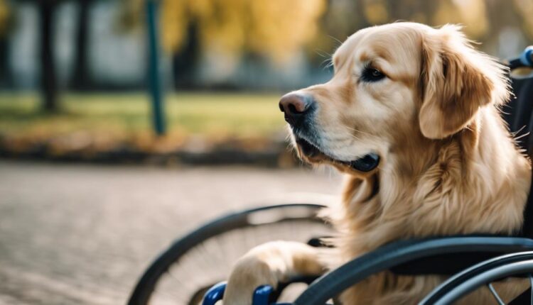 trained canines assist people