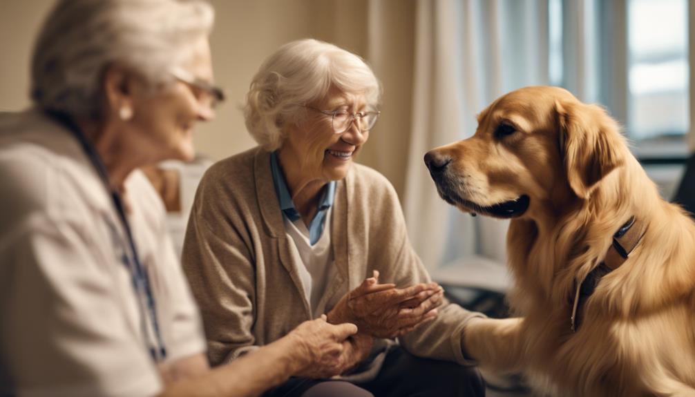 training canines for comfort