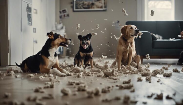 training multiple dogs simultaneously