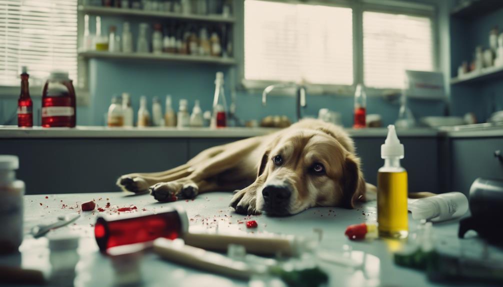 vegetable oil harms dogs