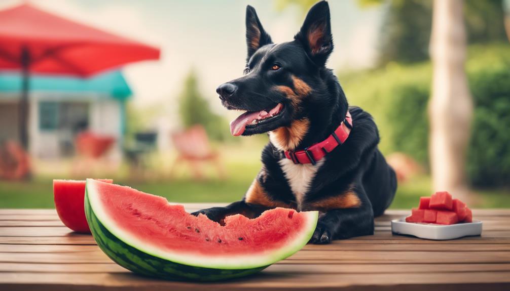 watermelon benefits canine health